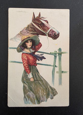 Cartolina Viaggiata Donna