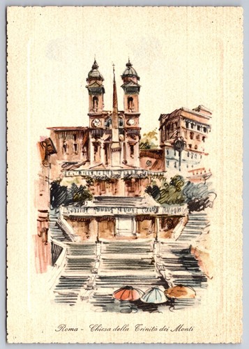 Piazza spagna trinità dei - spagna,