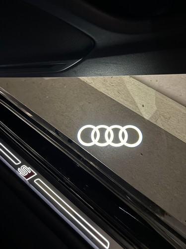 Audi beam logo oooo aros - logo, led