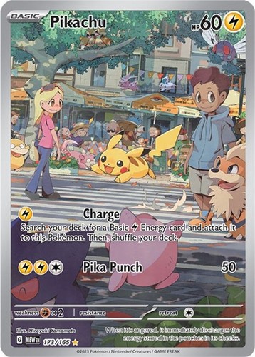 Pikachu 173 165 pokemon - pikachu, 173/165