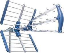 TALOS 16db Antenna TV tripla Digitale Terrestre UHF 21-48 esterno, con filtro 5G
