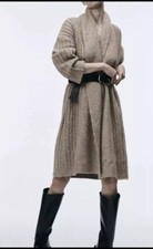 ZARA BEIGE OVERSIZE MAGLIA A