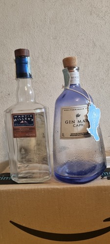 Bottiglie gin vuote - bottiglie,