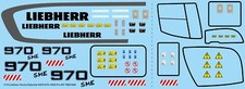 1/14 Decals per  Huina Kabolite K970 970-100S Pro Escavatore RC TBD1060