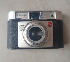 Macchina Fotografica Vintage Anni '60 Bencini Koroll II Con Custodia Originale