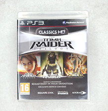 The Tomb Raider TRILOGY Ps3 CLASSICS HD Collection Playstation 3 COMPLETO