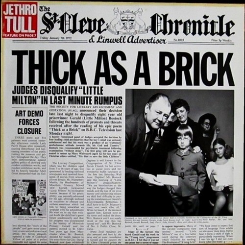 Jethro tull thick brick - tull, as