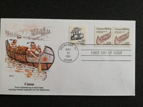 Fdc usa 1991 indiani - usa, in