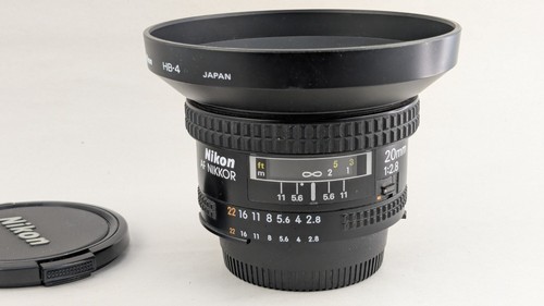Nikon nikkor 20mm avec - nikon, af