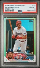 Psa nathaniel lowe 150 - 10,