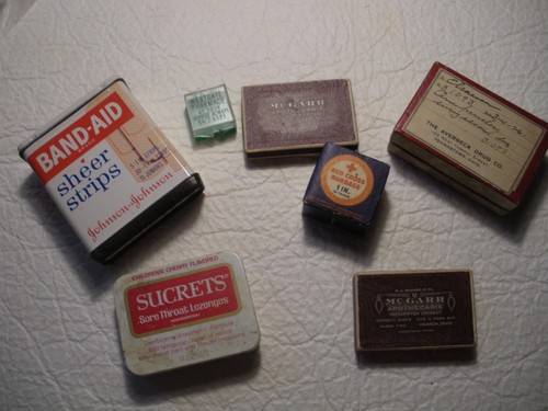 Lotto lattine medicina vintage - medicina,