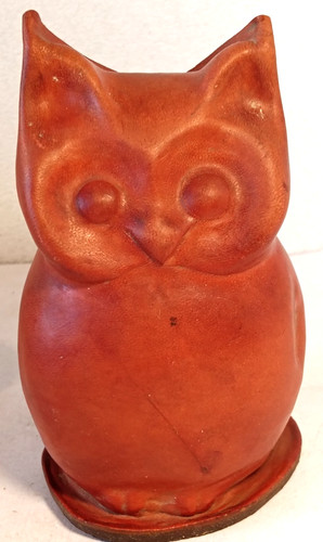 Gufo portafortuna statuetta - gufo,