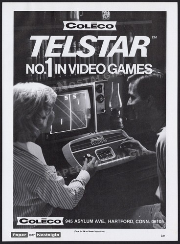 Coleco telstar pubblicità - telstar,