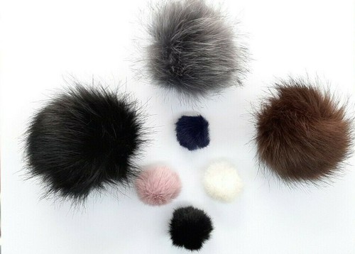 Pompon pelliccia vera - pelliccia, e