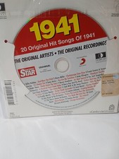 CD INTROVABILE 20 BRANI ORIGINALI DELL'ANNO 1941 Cd compilation 1941 NUOVO Siae
