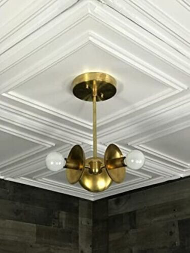 Metà secolo lampadario - lampadario, antico