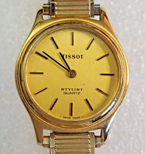 Tissot stylist quartz gold - tissot,