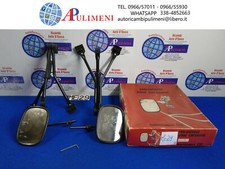 COPPIA SPECCHIO PROLUNGATI REGOLABILI AUTO EPOCA TRAINO ROULOTTES CARRELLI