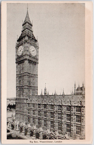 England london 1905 big - big, ben