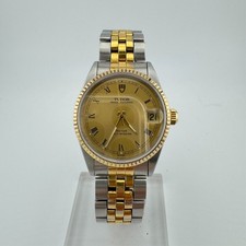 Tudor Prince Oysterdate REF 72033 Two-Tone Automatic Dress Watch NO TARIFFS