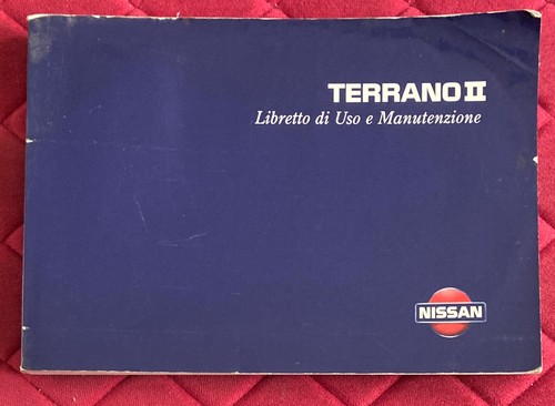 Nissan terrano libretto - terrano, ii