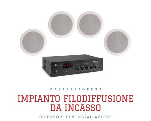 Sistema filodiffusione con - sistema, di