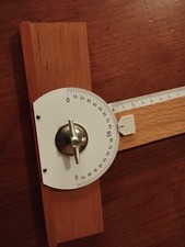 Goniometro Legno Anni 50 Strumento Misura 