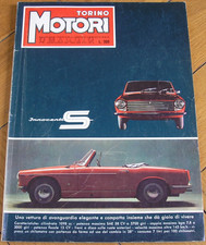 TORINO MOTORI 72 1964 INNOCENTI S IM3 FIAT AVIO CERBIATTO OM 850 ABARTH