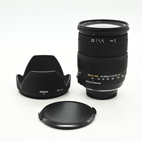 Sigma 200mm 6 3 dc - f3.5-6.3,