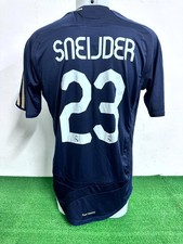 MAGLIA REAL MADRID SNEIJDER MATCH WORN SHIRT JERSEY CAMISETA 2007/2008 COA