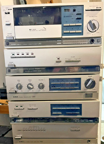 Stereo aiwa l80 r500 - l80,, c80