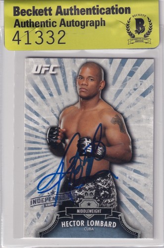 Carta hector lombard firmata - carta,