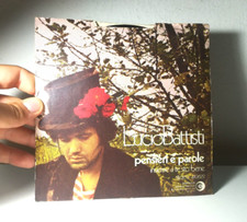 45 GIRI LUCIO BATTISTI PENSIERI E PAROLE VINILE LP DA COLLEZIONE - (125)