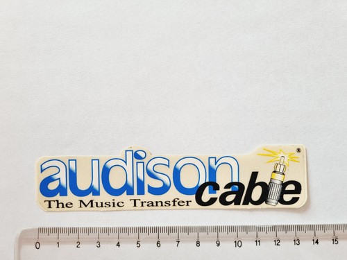 Adesivo audison cable music - audison,