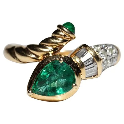 Anello serpente decorato con