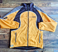 Giacca SKI TRAB Wind Tex-Protection sci alpinismo full zip giallo nero uomo XL
