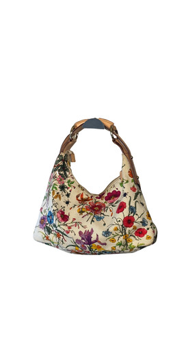 Gucci borsa hobo floreale - , in