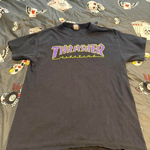 Shirt uomo thrasher - t-shirt, blu