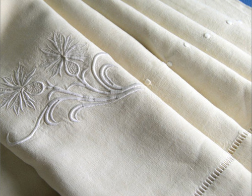 Antico lenzuolo lino 224x336 - lenzuolo,