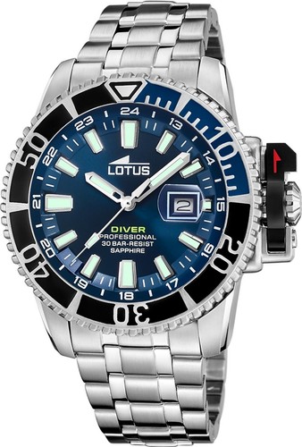 Orologio uomo lotus acciaio - uomo,