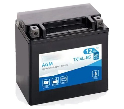 Batteria moto agm 12v - batteria,