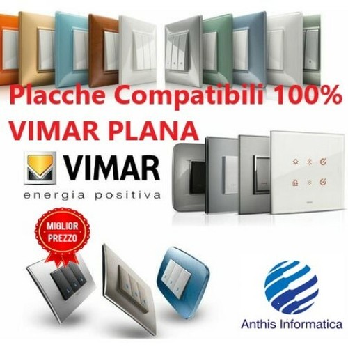 Placche compatibili vimar - placche,