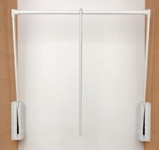 SERVETTO Appendiabiti saliscendi   ORIGINALE 77-120 COMPLETAMENTE BIANCO