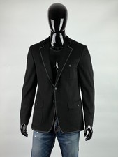 Giacca blazer uomo Scabal nero