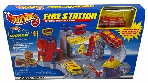 Playset hot wheels world - playset, fire