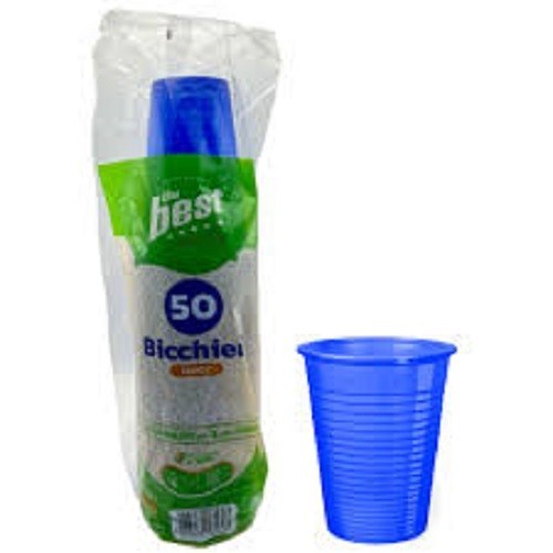 Bicchieri plastica blu - bicchieri,