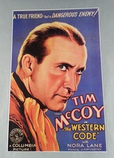 Tim McCoy Movie Poster Print