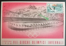 CARTOLINA  OLIMPIADI CORTINA