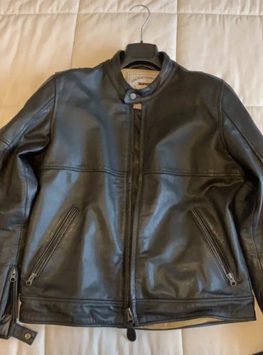 Giacca moto pelle spidi - pelle,