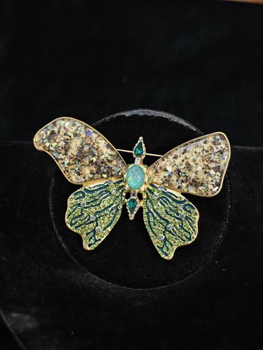 Spilla vintage farfalla - spilla,